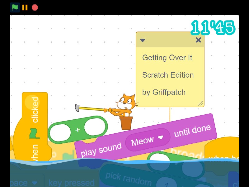 Getting Over It (Scratch Edition)
